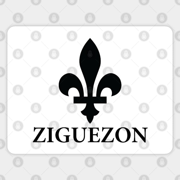 Ziguezon Magnet by Lakeric